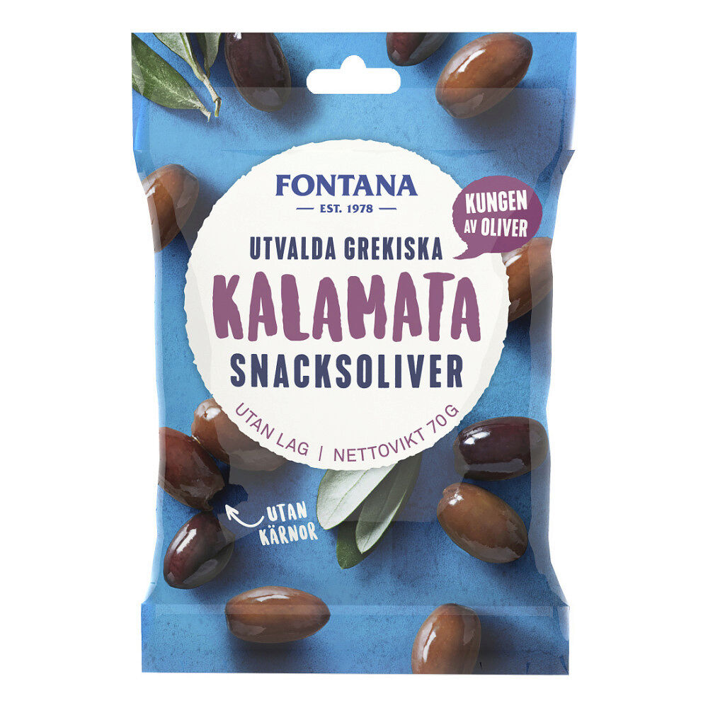 FONTANA Snacksoliver Kalamata 70 g