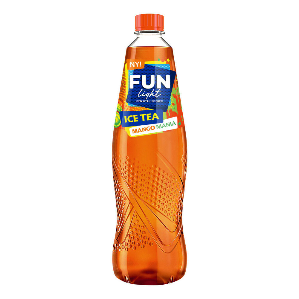 Fun Light Ice Tea Mango Mania Sockerfri 1L