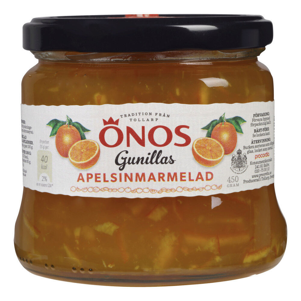 ÖNOS Apelsinmarmelad 450 g