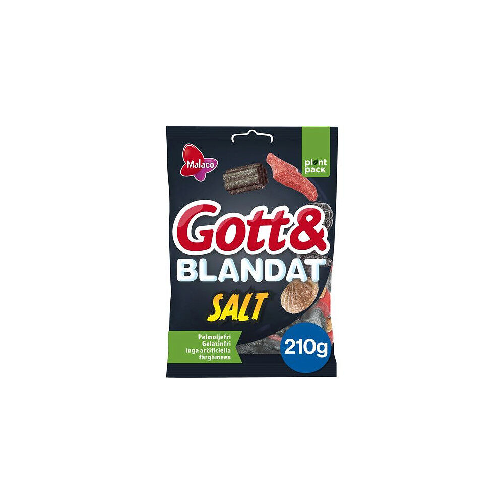 Malaco Gott & Blandat Salt 210 g