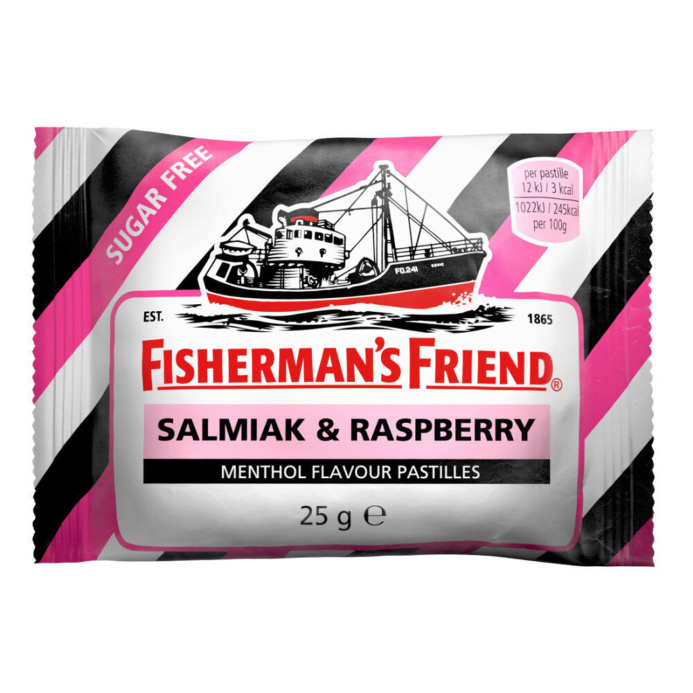 FISHERMAN'S Fisherman's Friend Salmiak & Raspberry Sugar Free 25 g