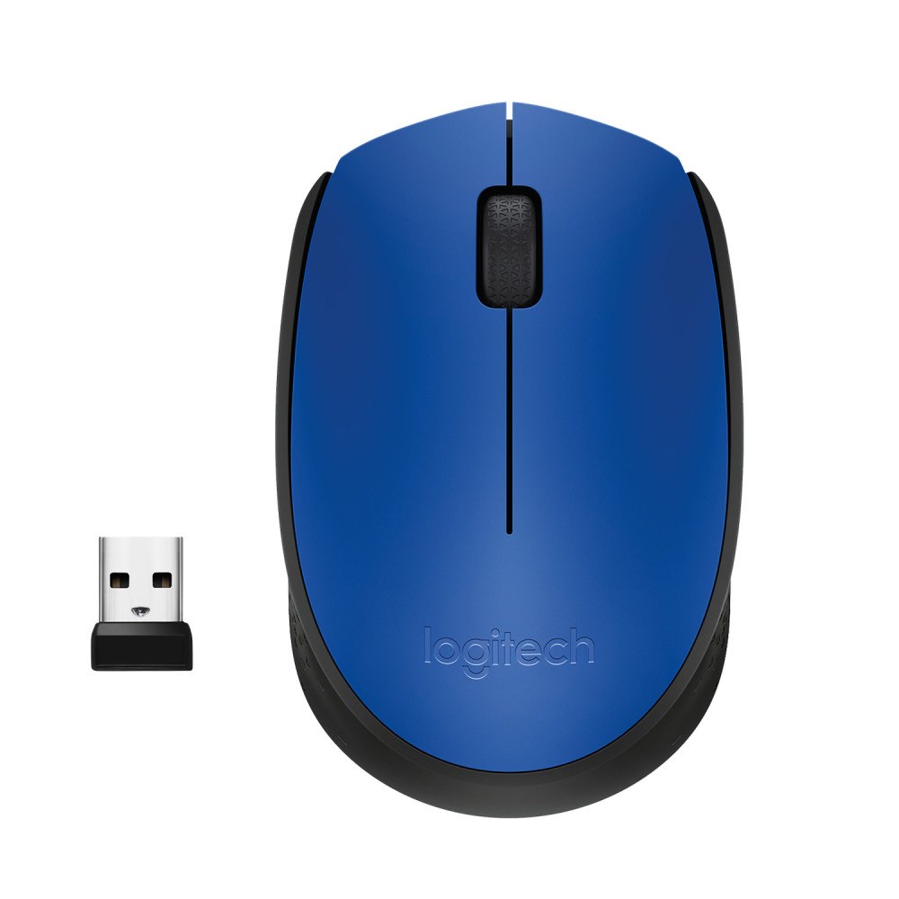 Logitech Logitech M171 Blue-K datormöss Ambidextrous RF Trådlös Optisk 1000 DPI
