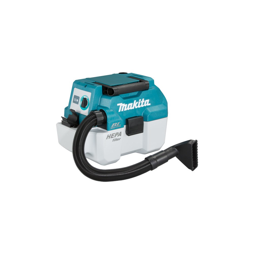 Makita Makita DVC750LZX1 dammuppsugare Blå, Vit 7,5 l 55 W