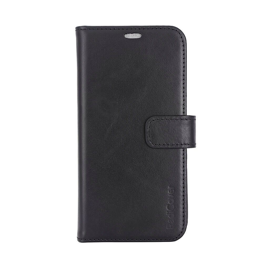 RADICOVER 2in1 Anti Radiation RFID 3 card MagS iPhone 15 Black Leather