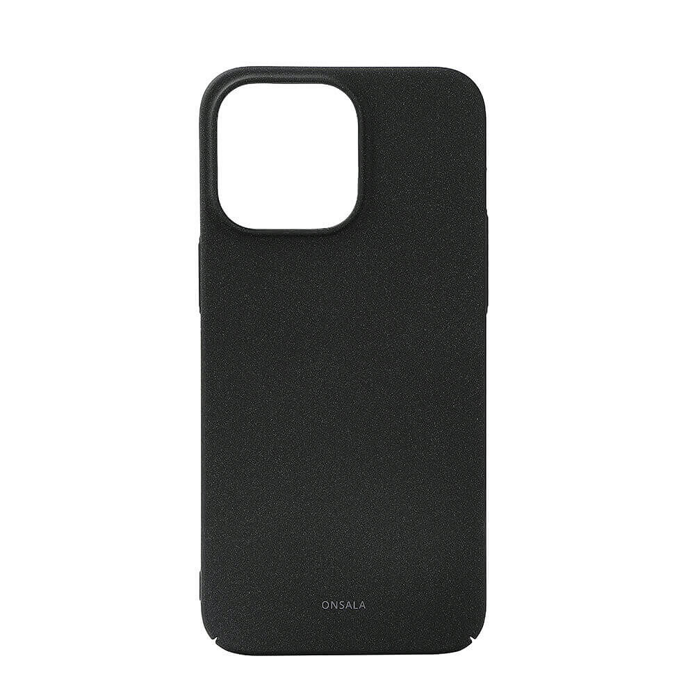 ONSALA Backcover Thin Sand Burst iPhone 15 Pro Max Black