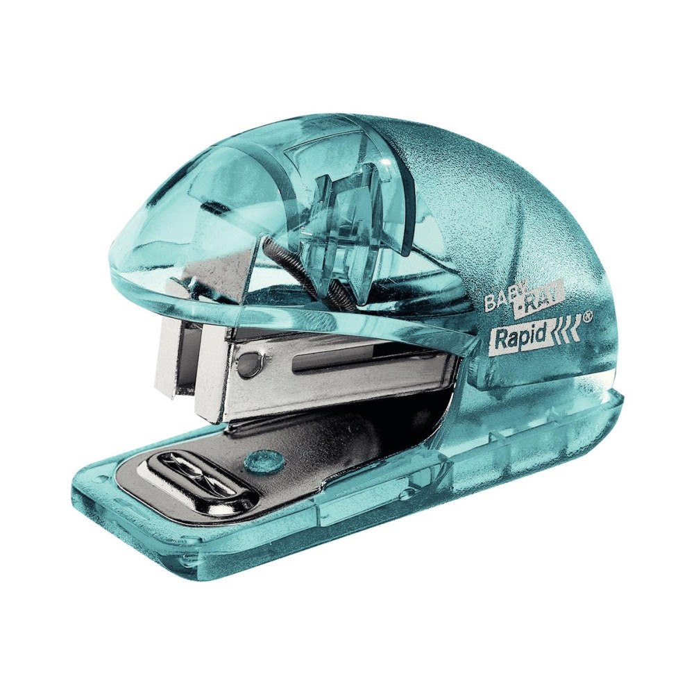 RAPID Rapid Colour'Ice F4 Mini - häftapparat - 10 ark - metall, ABS-plast - blå