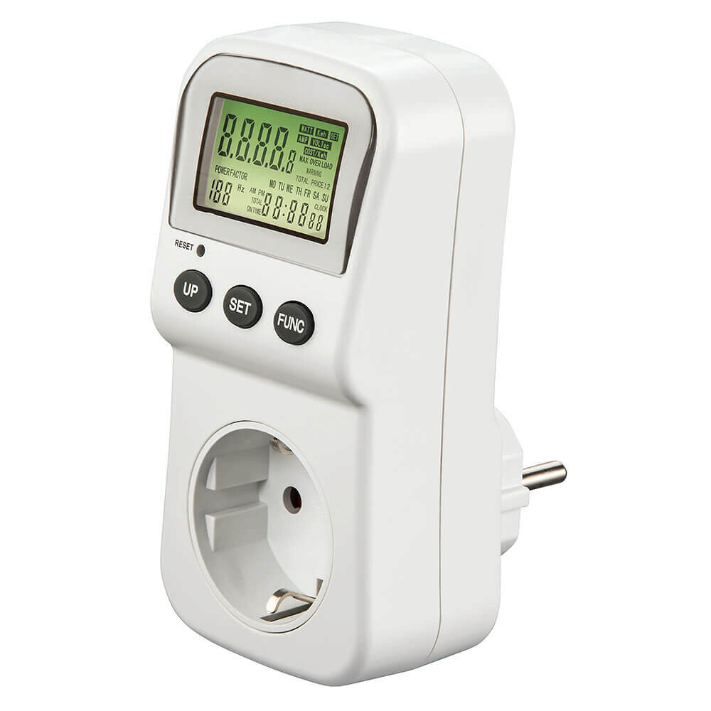 Hama 220V Socket Electricity Consumption Meter