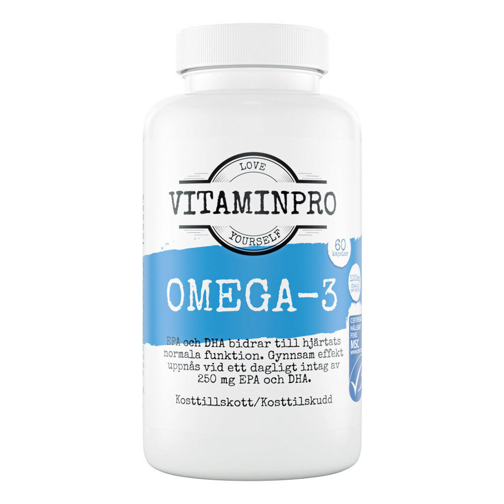 VitaminPro Omega 3 Kapslar 60 st MSC