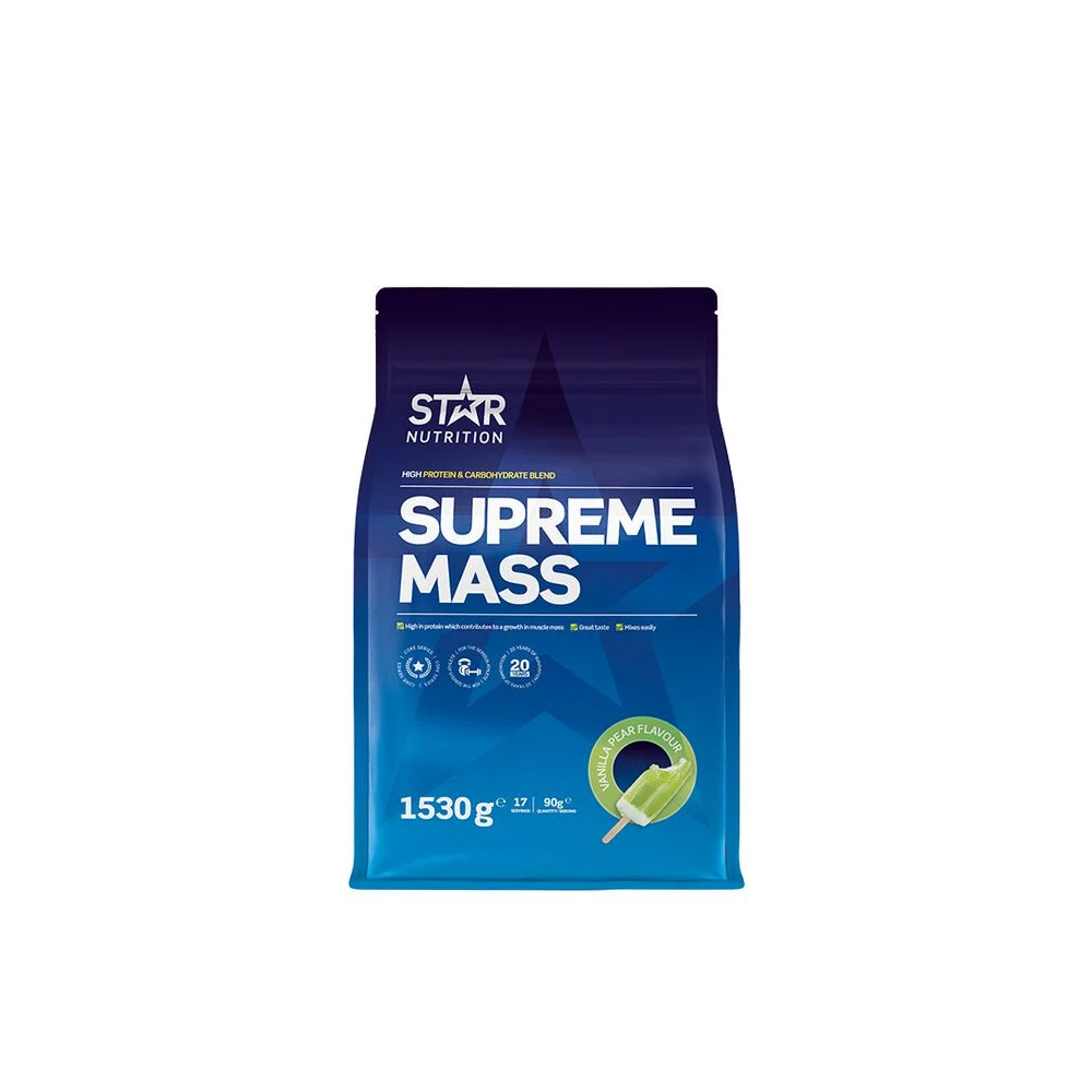 STAR NUTRITION Whey-80 Proteinpulver Vanilj & Päron 1 kg