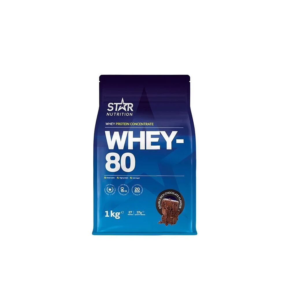 STAR NUTRITION Whey-80 Choklad 1 kg