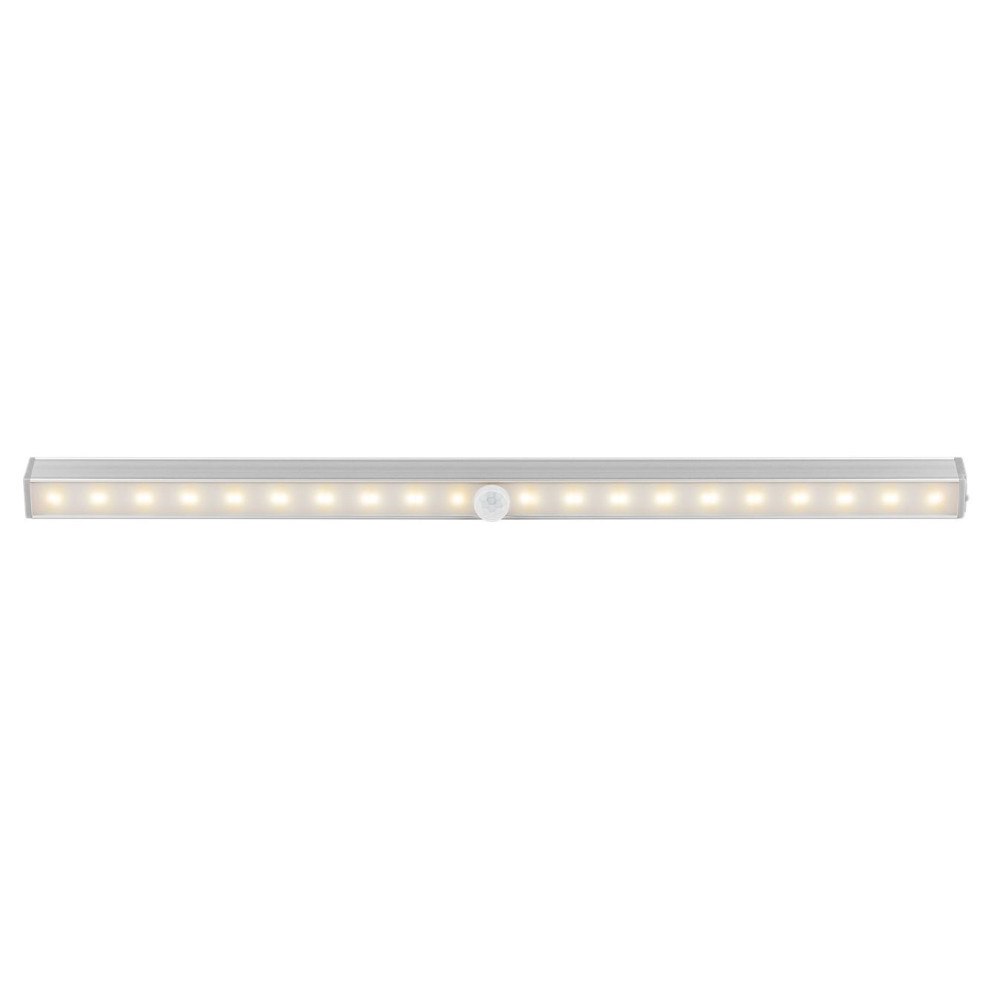 Goobay goobay - belysning under skåp - LED - 2.2 W - varmt vitt ljus - 3000 K - silver