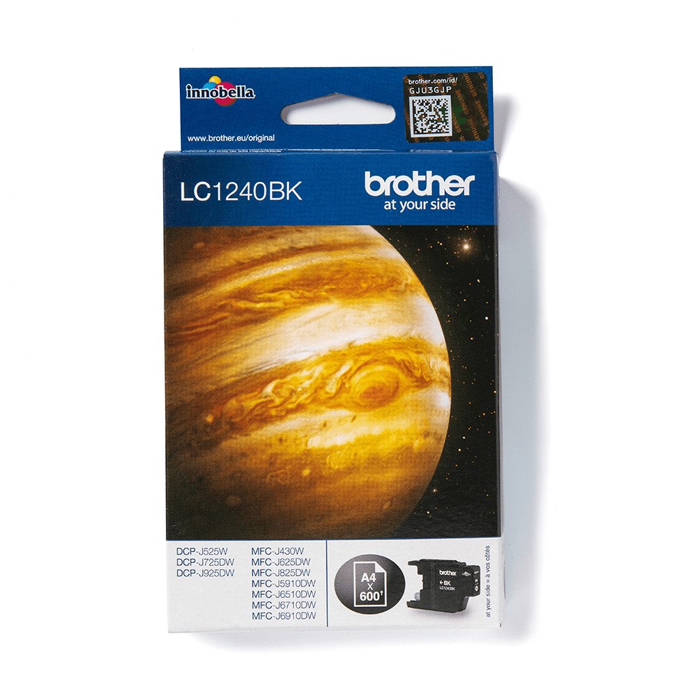 Brother Brother LC1240BK bläckpatroner 1 styck Original Svart