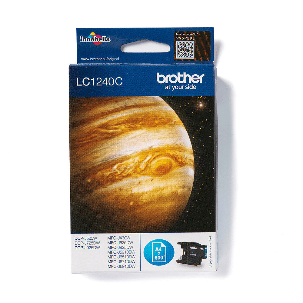 Brother Brother LC1240C bläckpatroner 1 styck Original Cyan