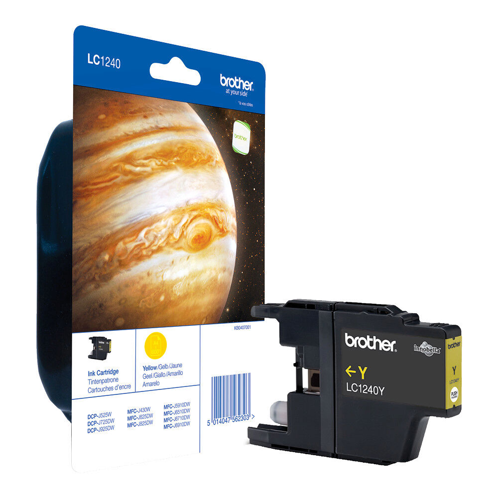 Brother Brother LC-1240Y bläckpatroner 1 styck Original Gul