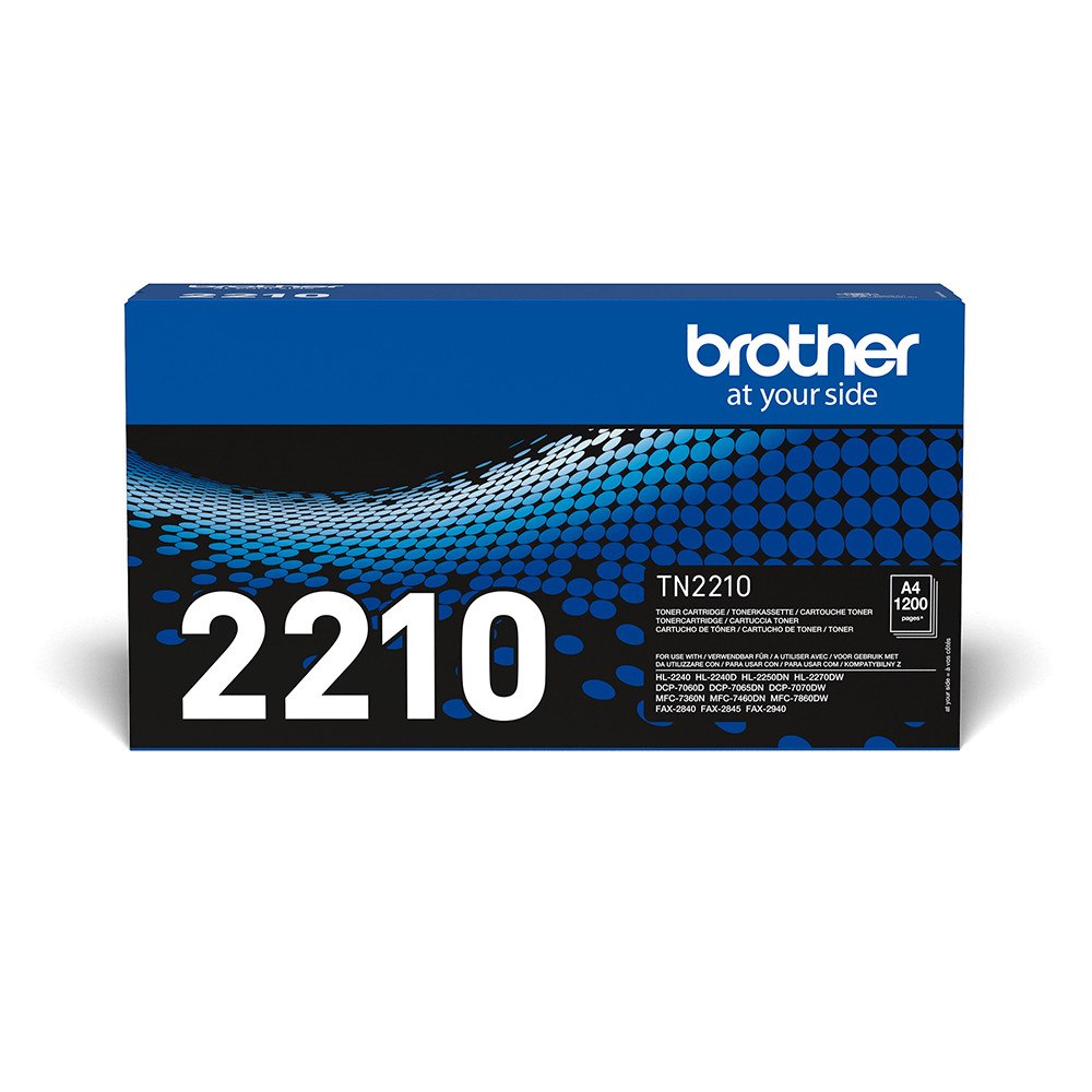 Brother Brother TN-2210 Tonerkassett 1 styck Original Svart