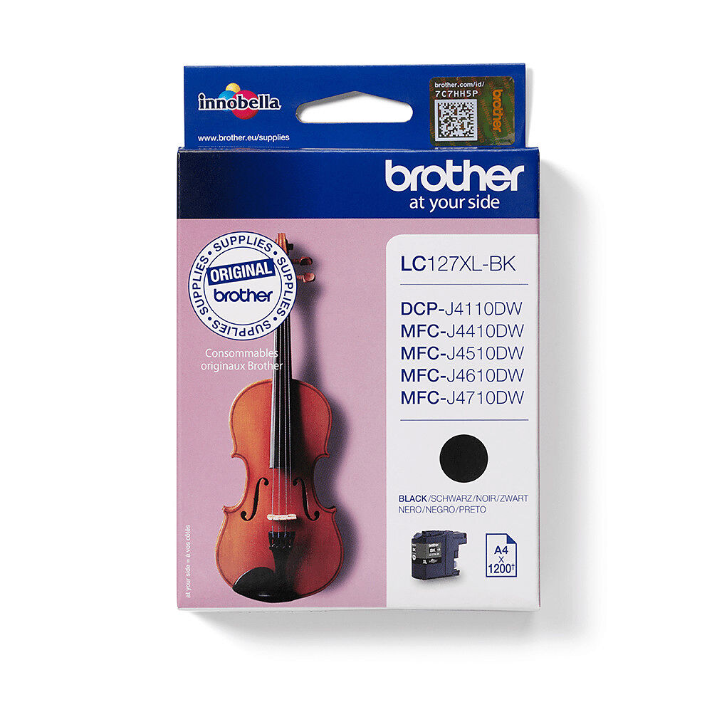 Brother Brother LC127XLBK bläckpatroner 1 styck Original Svart