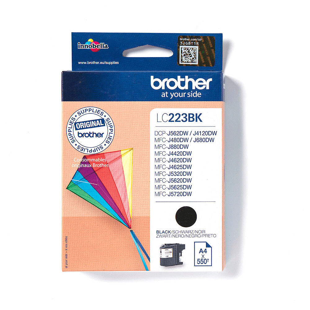 Brother Brother LC223BK - svart - original - bläckpatron