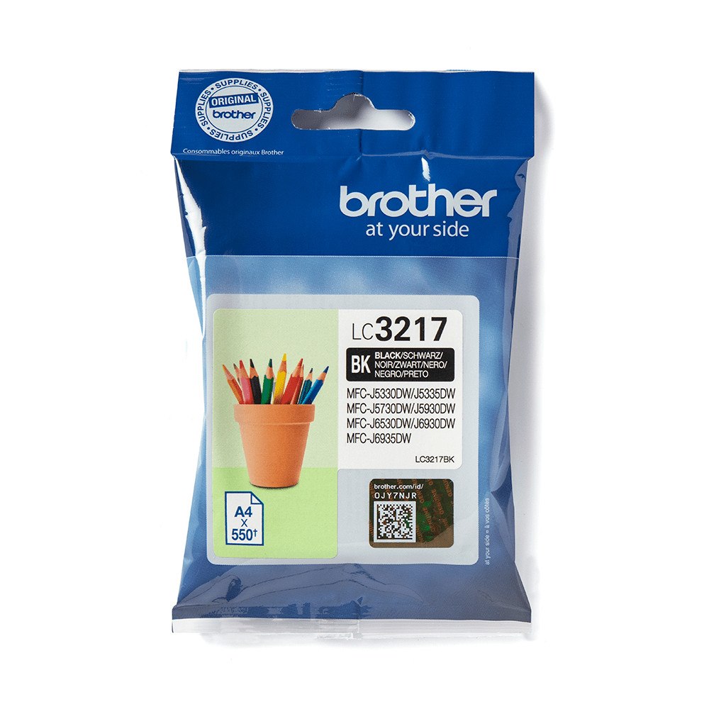Brother Brother LC3217BK bläckpatroner 1 styck Original Svart