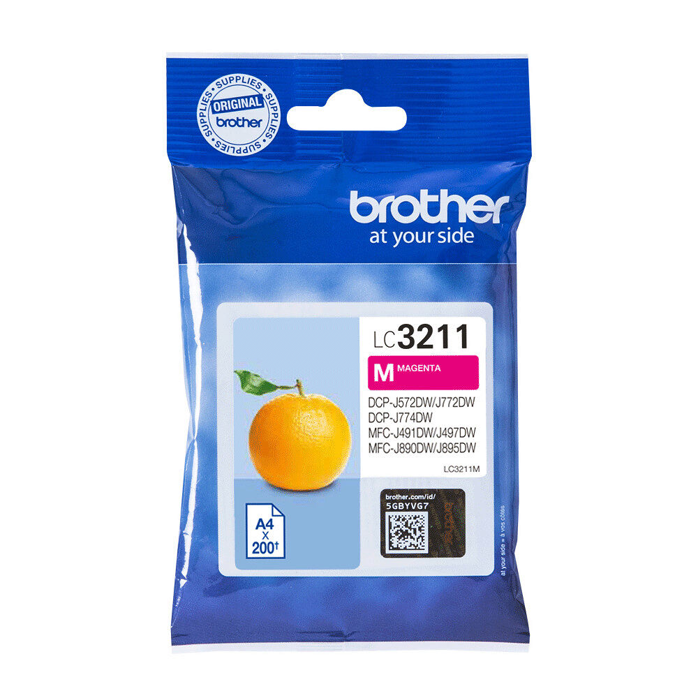 Brother Brother LC3211M bläckpatroner 1 styck Original Magenta
