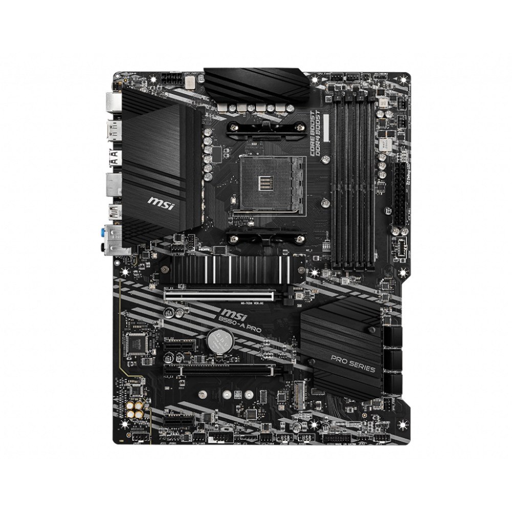 MSI MSI B550-A PRO moderkort AMD B550 Uttag AM4 ATX