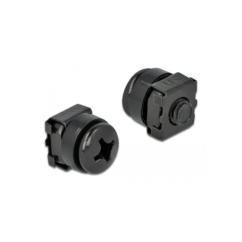 DeLOCK DeLOCK 66548 skruvar/muttrar 12 mm 20 styck M6 Bolts & nuts
