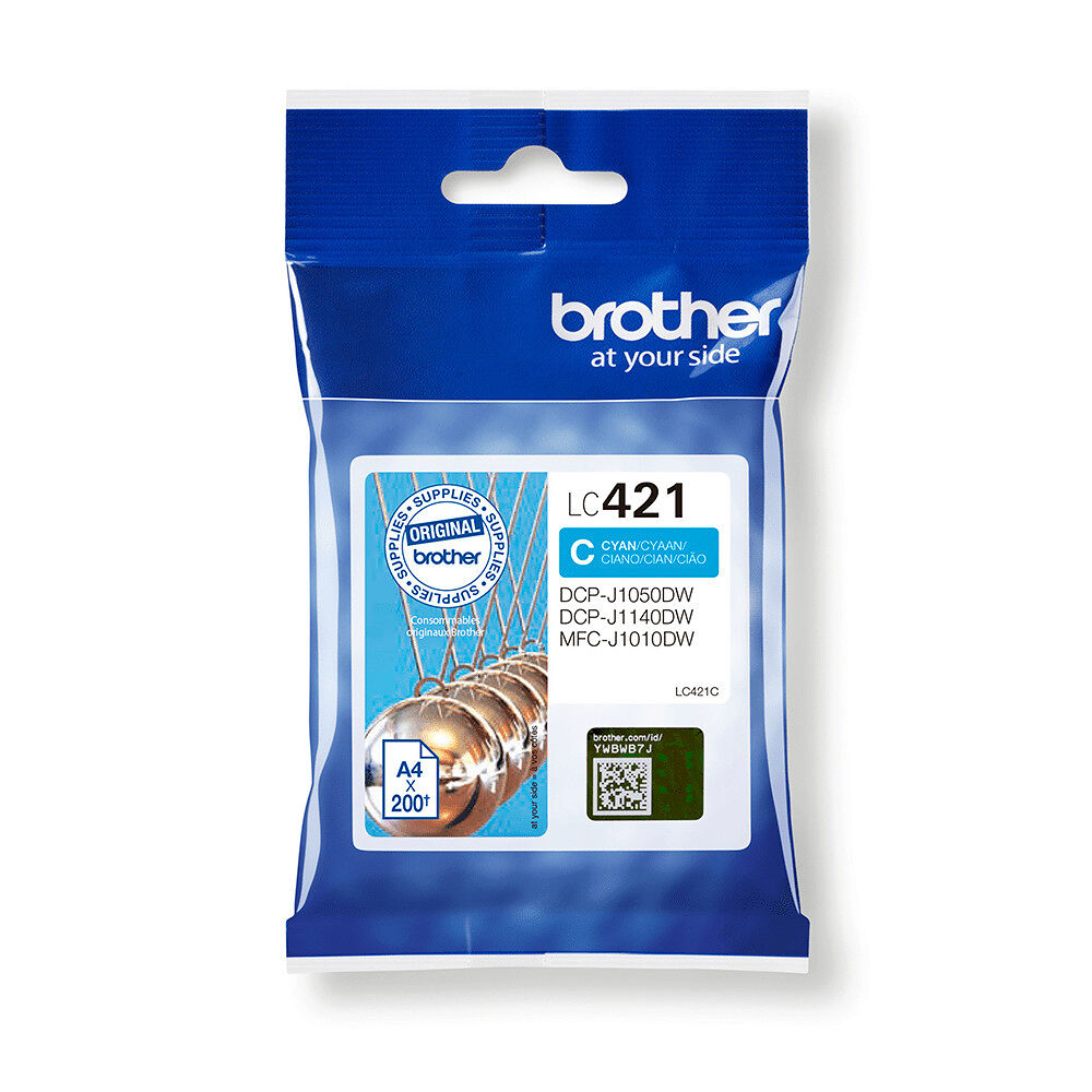 Brother Brother LC421C - cyan - original - bläckpatron