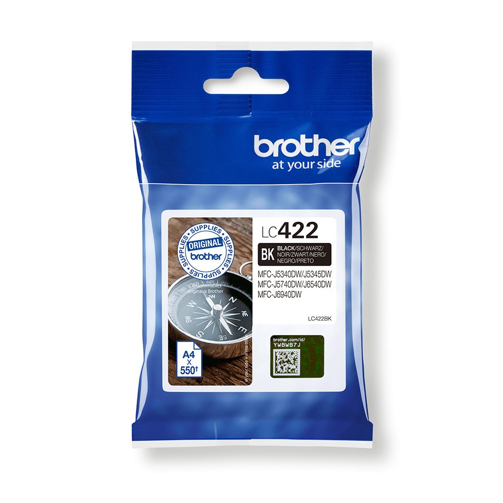 Brother Brother LC422BK bläckpatroner 1 styck Original Svart