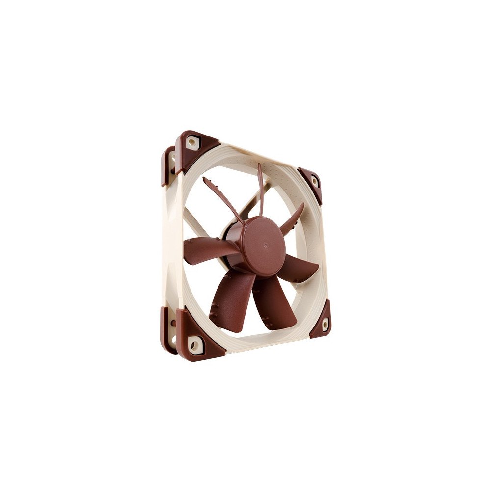 NOCTUA Noctua NF-S12A PWM kylsystem för dator Datorväska Fan 12 cm Beige, Brun