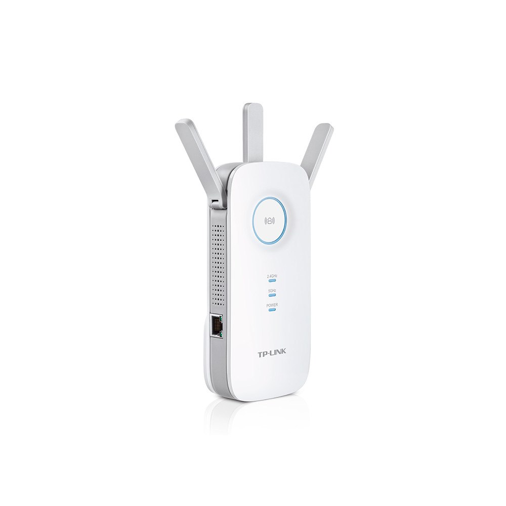 TP-LINK Technologies TP-Link RE450 nätverksförlängare Nätverkssändare Vit 10, 100, 1000 Mbit/s
