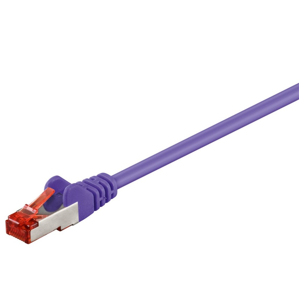 Goobay Goobay 93537 nätverkskablar Violett 10 m Cat6 S/FTP (S-STP)