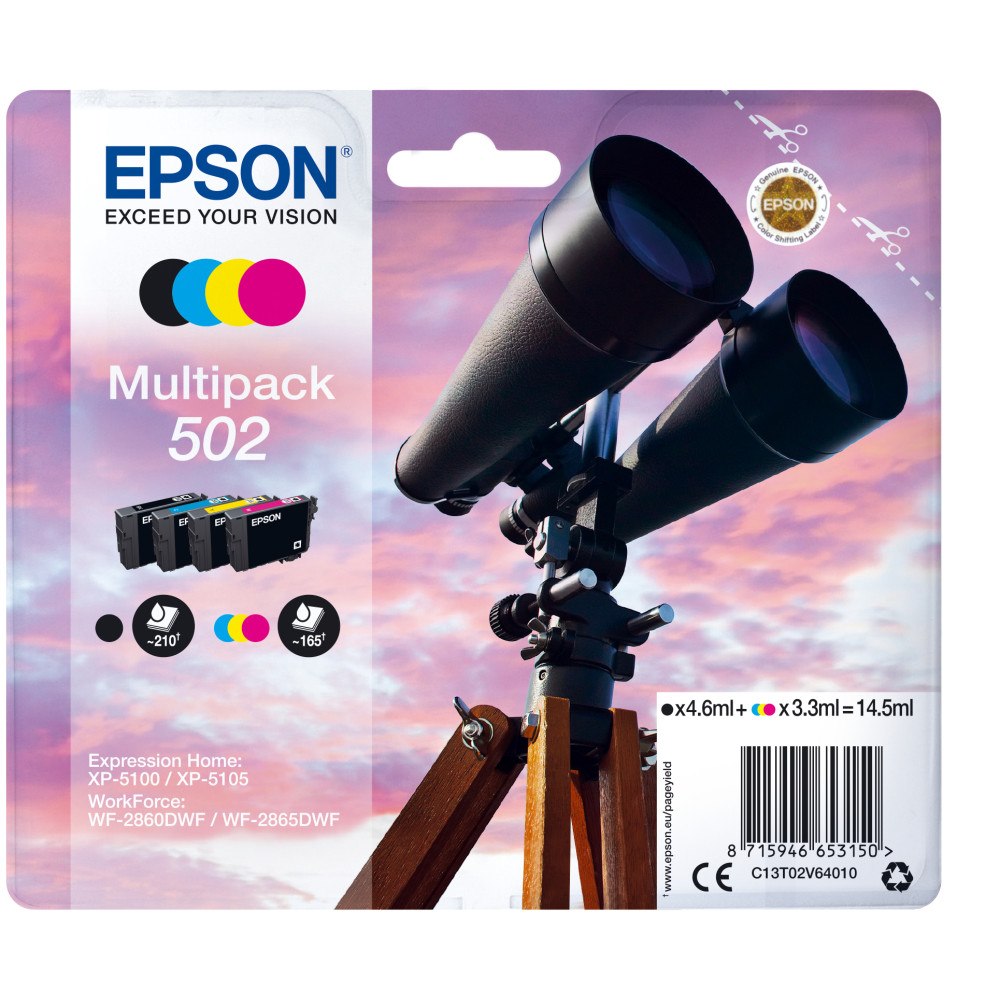 EPSON Epson Multipack 4-colours 502 Ink