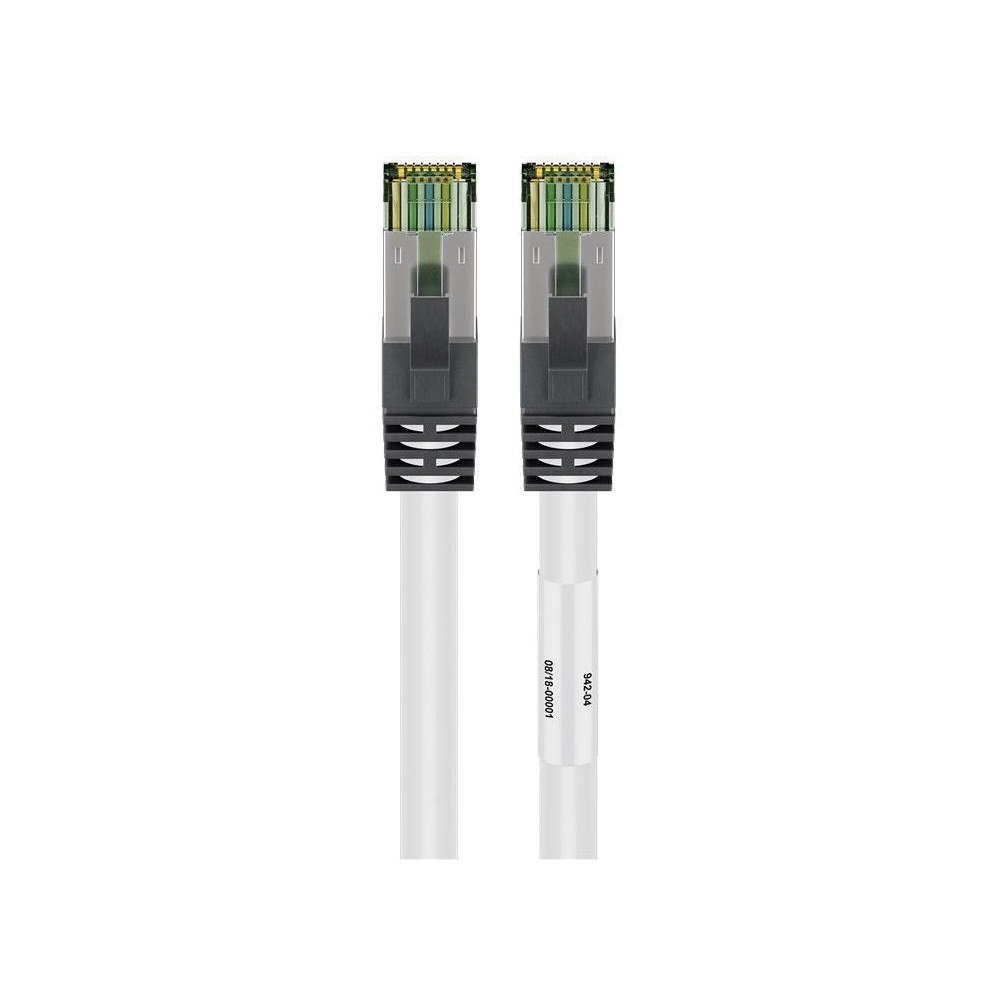 Goobay goobay patch-kabel - 7.5 m - vit