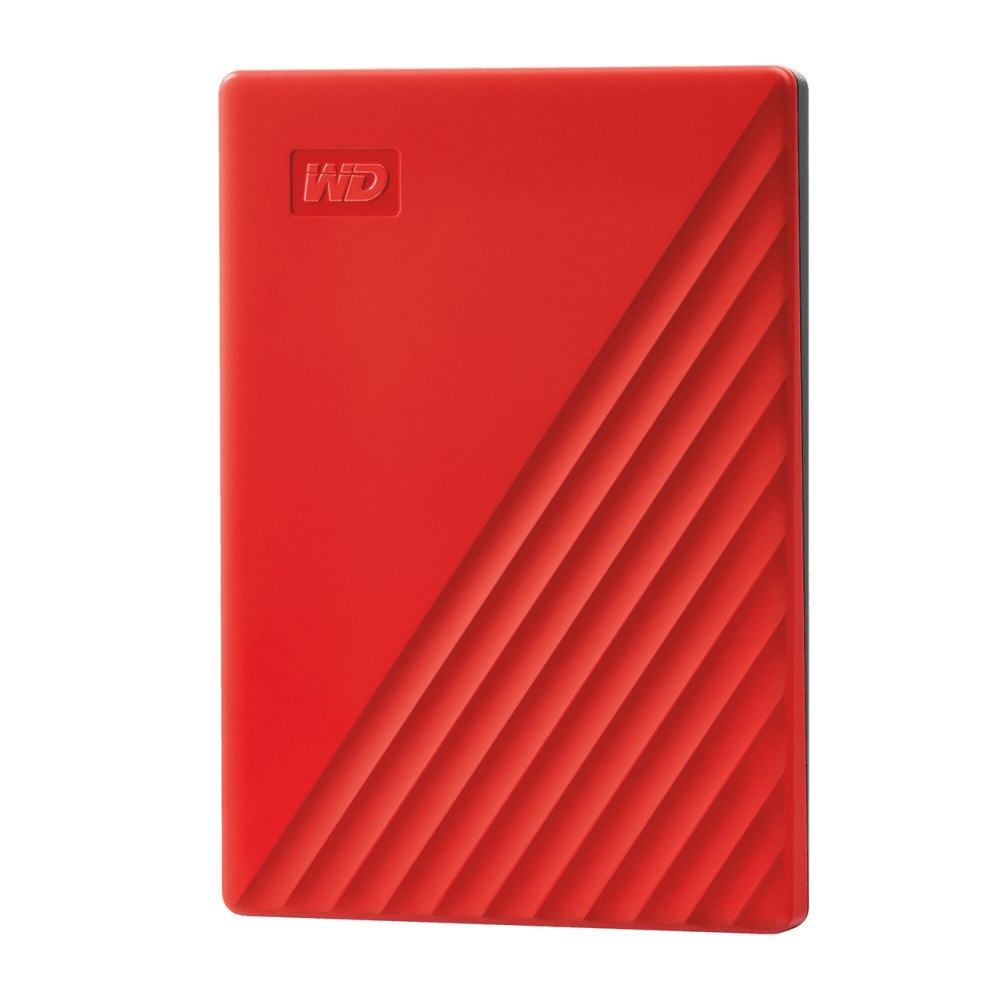 Western Digital Western Digital My Passport externa hårddiskar 4 TB Röd
