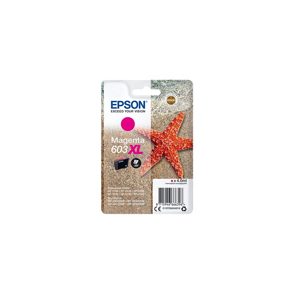 EPSON Epson Singlepack Magenta 603XL Ink