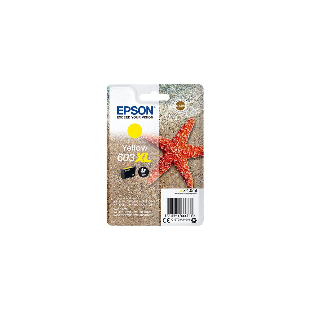 EPSON Epson Singlepack Yellow 603XL Ink