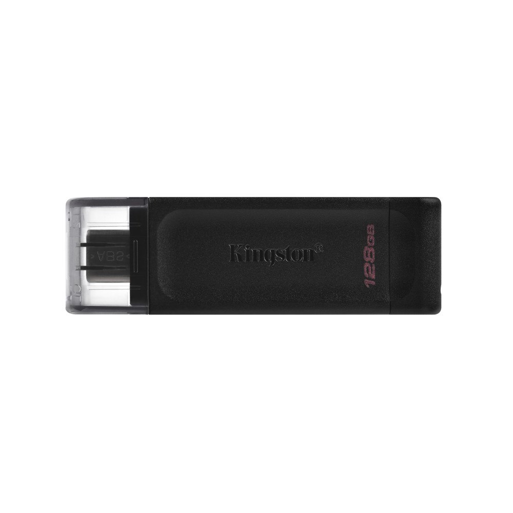 Kingston Technology Kingston Technology DataTraveler 70 USB-sticka 128 GB USB Type-C 3.2 Gen 1 (3.1 Gen 1) Svart