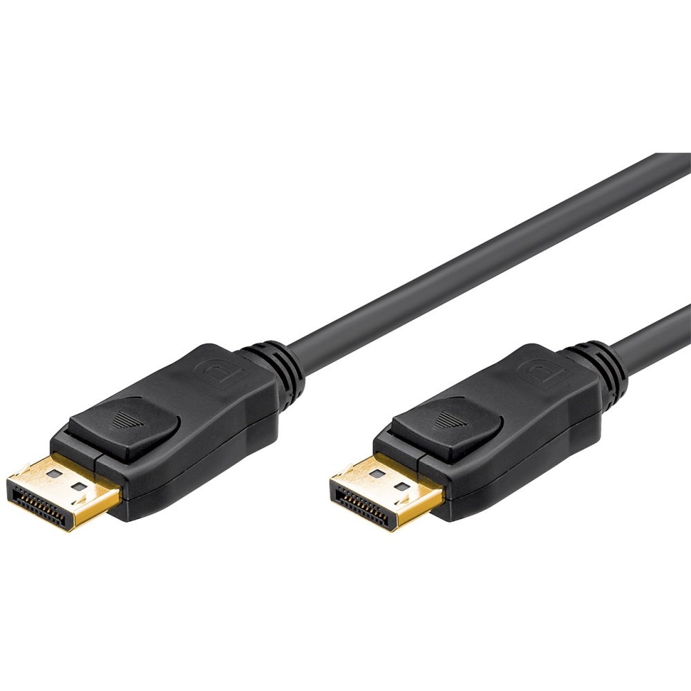 Goobay Goobay 49959 DisplayPort-kabel 2 m Svart