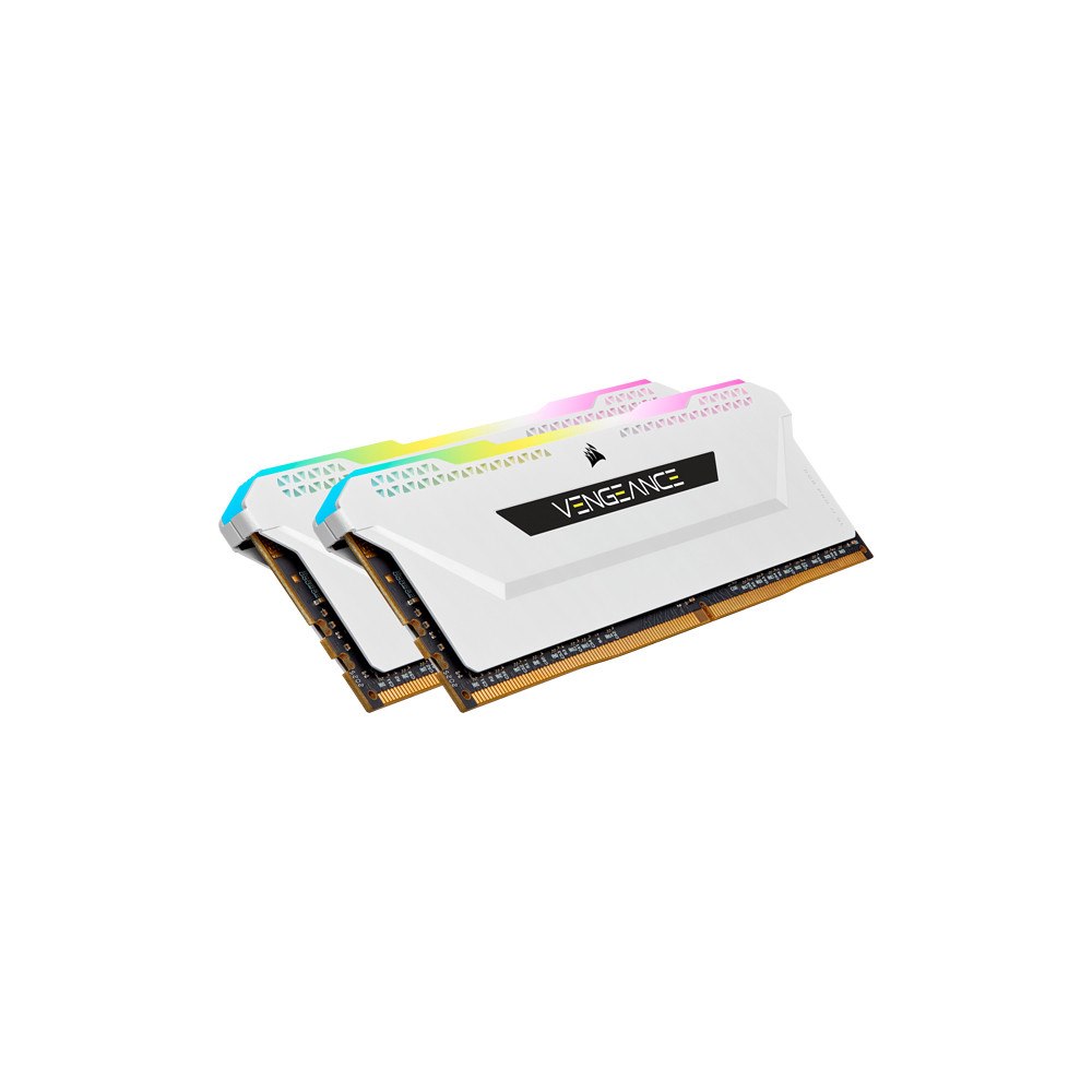 Corsair Corsair Vengeance RGB Pro CMH32GX4M2E3200C16W RAM-minnen 32 GB 2 x 16 GB DDR4 3200 MHz