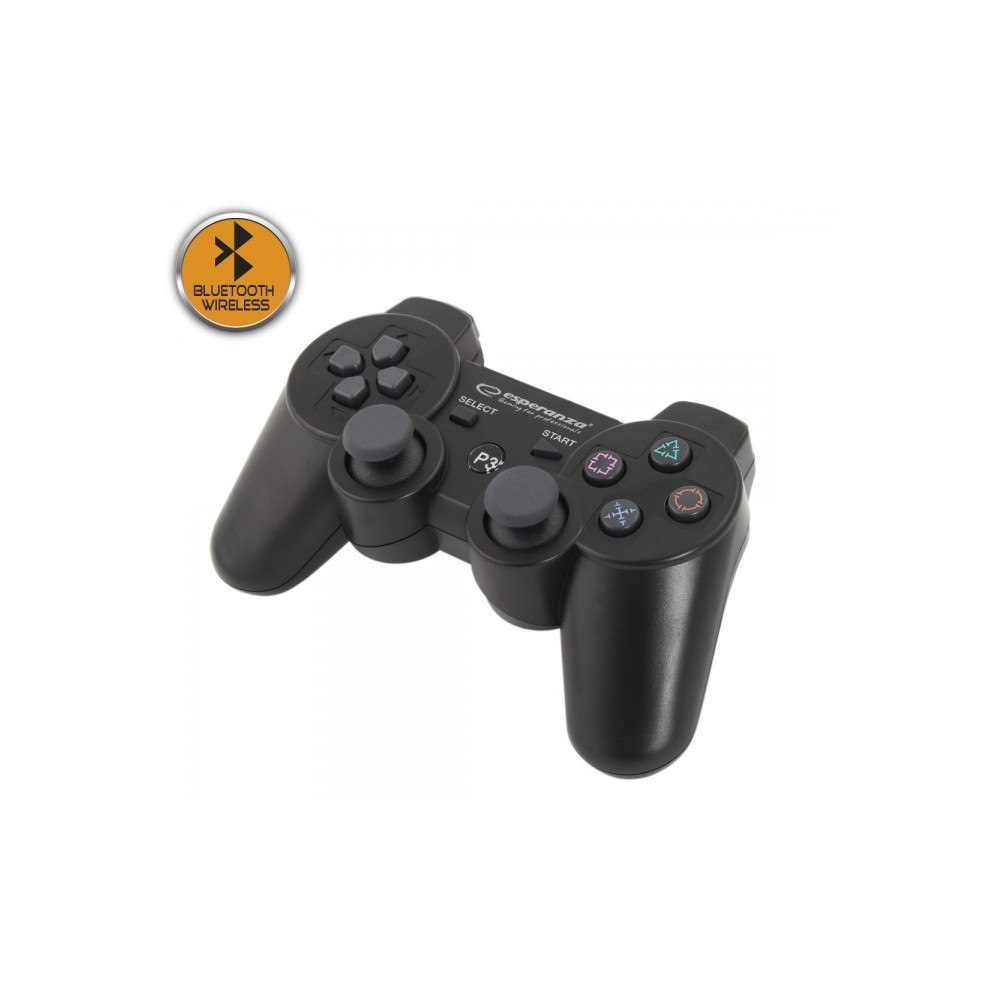 ESPERANZA Esperanza EGG109K spelkonsoler Svart Bluetooth Joystick Analog Playstation 3