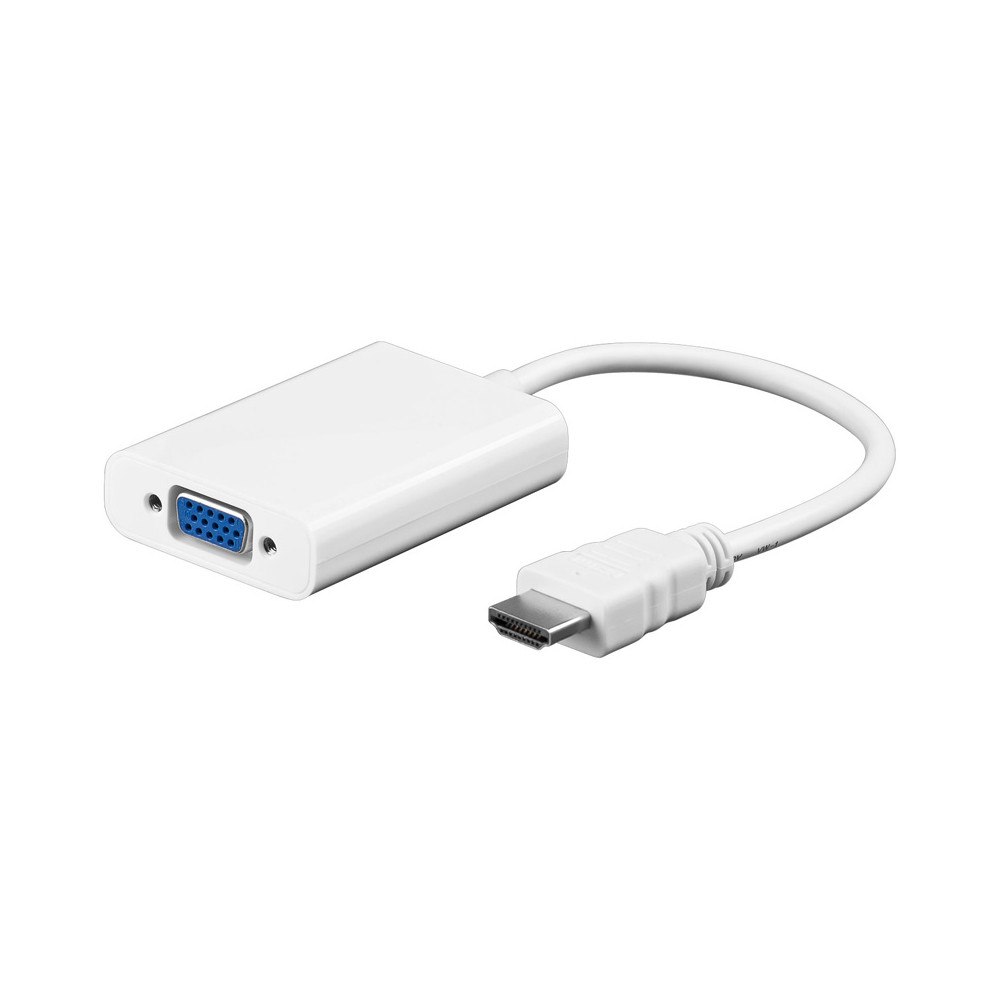 Goobay goobay adapter för video / ljud - HDMI / VGA - 2.5 cm