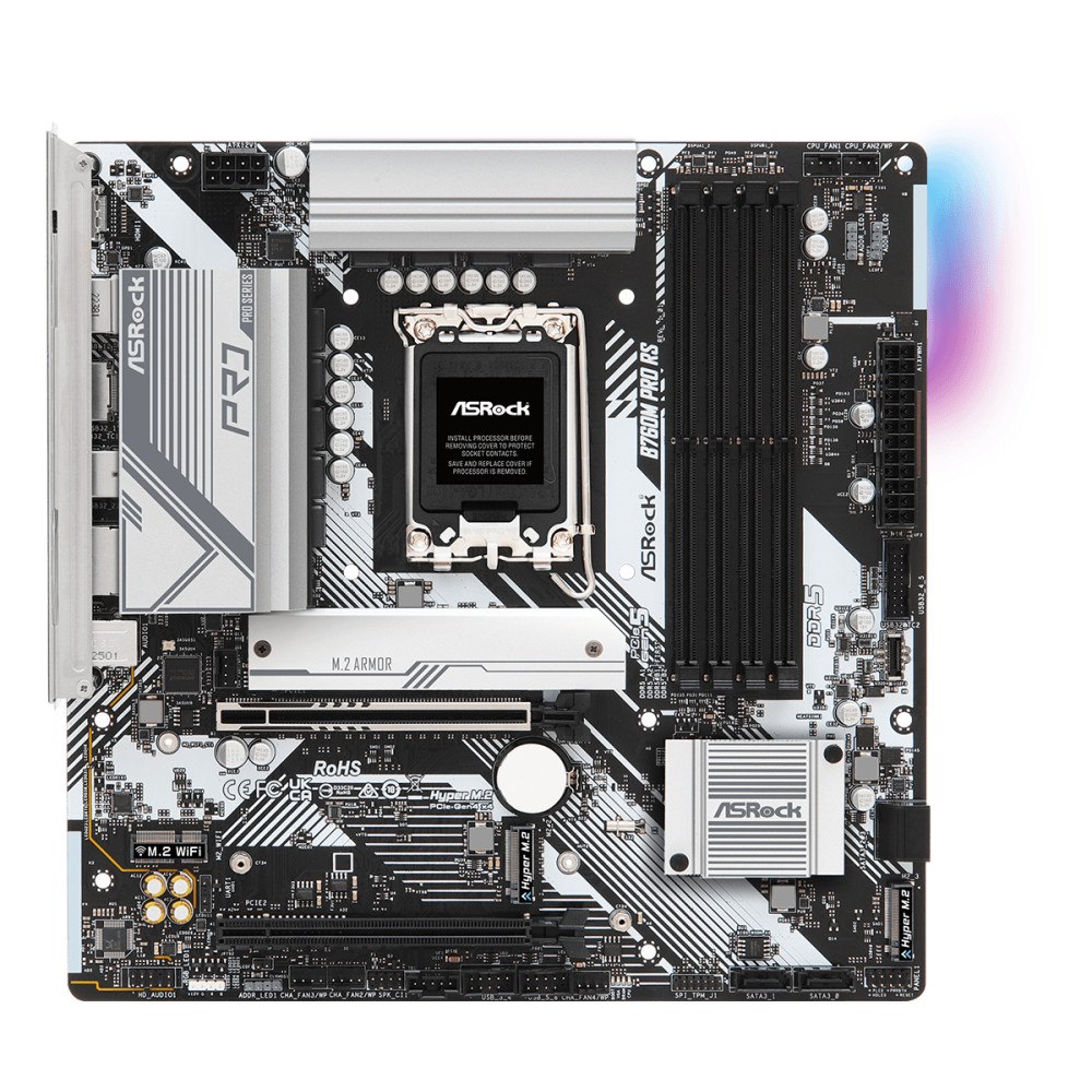 ASRock Asrock B760M Pro RS Intel B760 LGA 1700 micro ATX