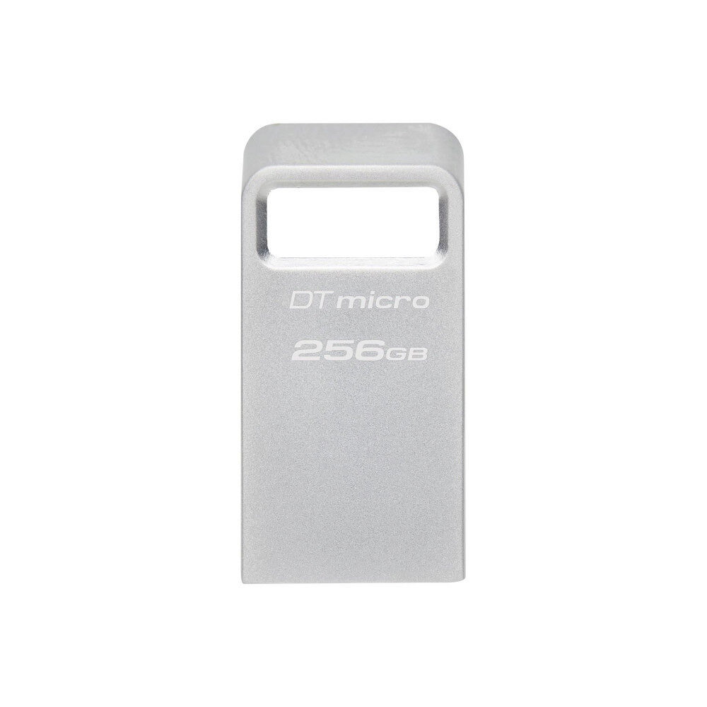 Kingston Technology Kingston Technology DataTraveler Micro USB-sticka 256 GB USB Type-A 3.2 Gen 1 (3.1 Gen 1) Silver