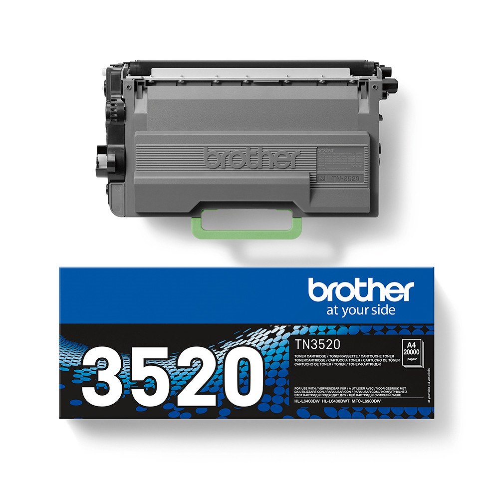 Brother Brother TN-3520 Tonerkassett 1 styck Original Svart