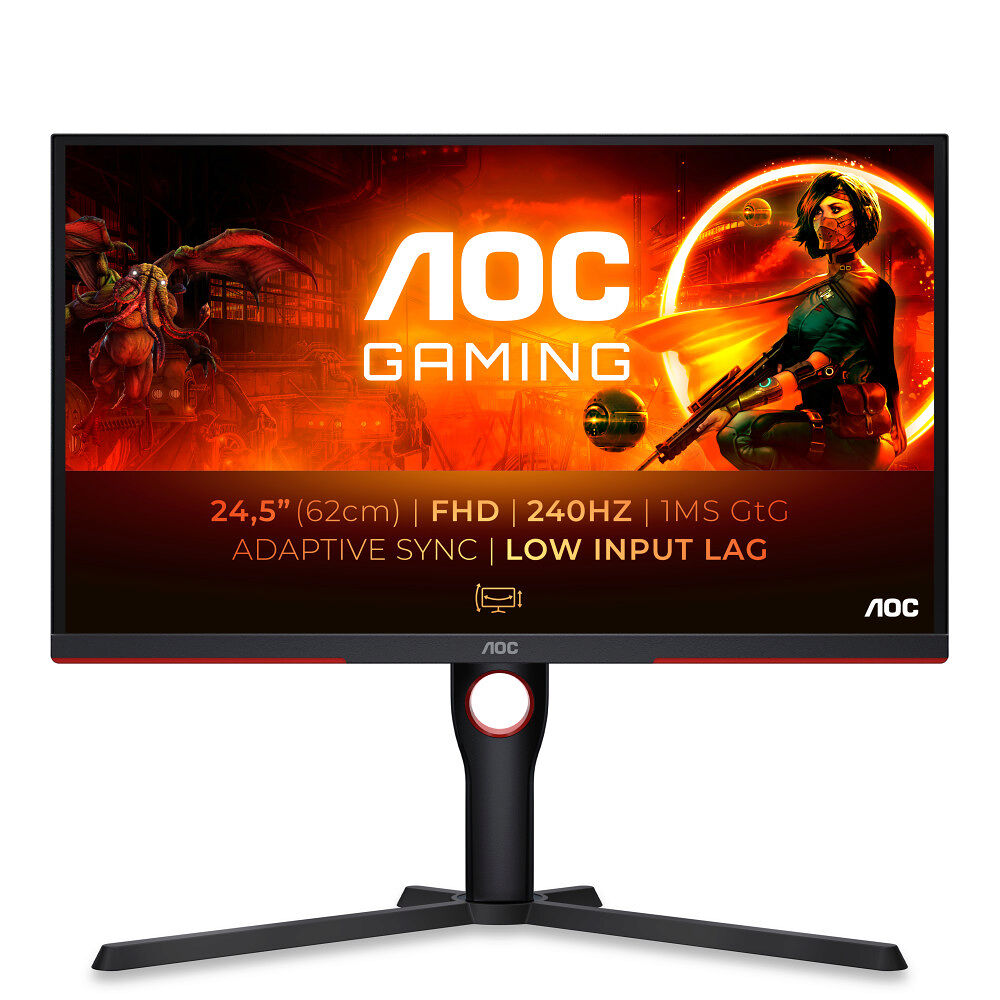 AOC AOC Gaming 25G3ZM/BK - G3 Series - LED-skärm - Full HD (1080p) - 25"
