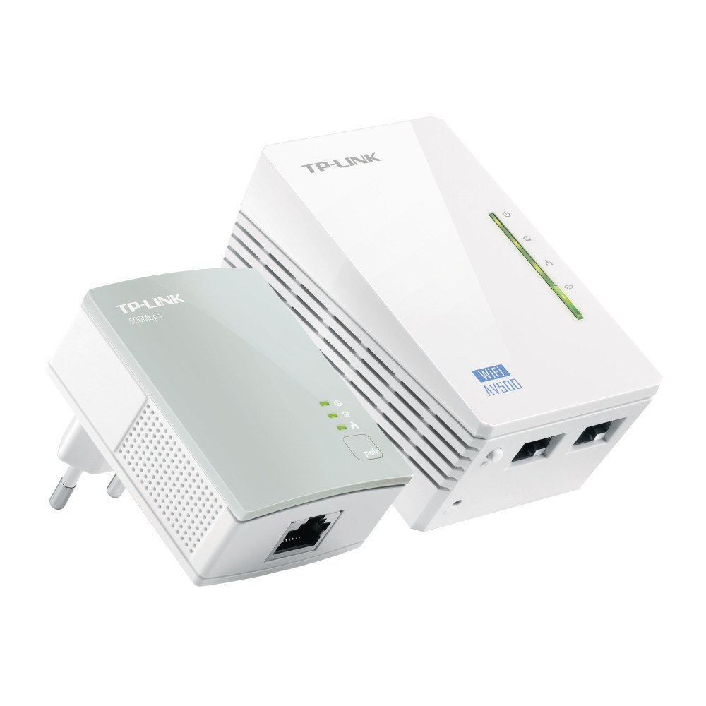 TP-LINK Technologies TP-Link TL-WPA4220 KIT PowerLine-nätverksadapter 300 Mbit/s Nätverksansluten (Ethernet) Wi-Fi Vit 1 styck