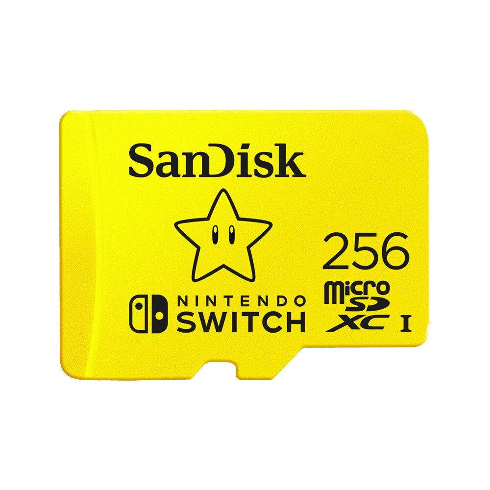 SANDISK SanDisk Nintendo Switch - flash-minneskort - 256 GB - mikroSDXC UHS-I