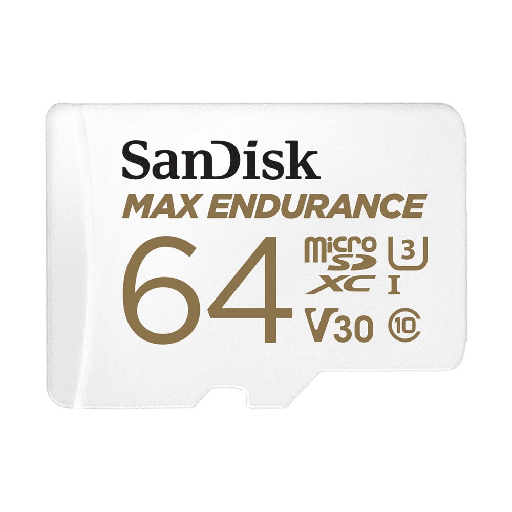 SANDISK SanDisk Max Endurance - flash-minneskort - 64 GB - mikroSDXC UHS-I