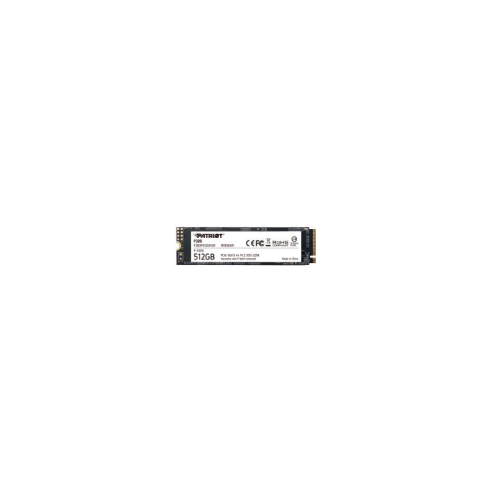 Patriot Memory Patriot Memory P300P512GM28 SSD-hårddisk M.2 512 GB PCI Express NVMe