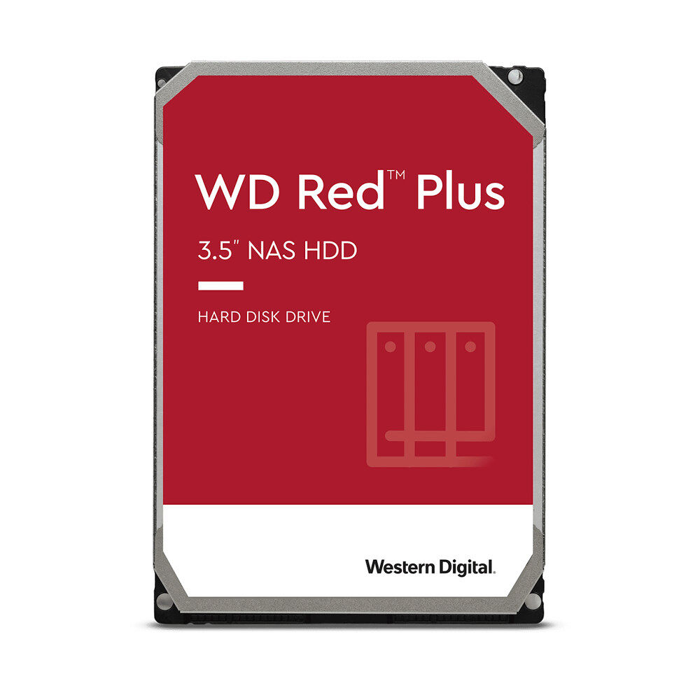 Western Digital WD Red Plus WD101EFBX - hårddisk - 10 TB - SATA 6Gb/s
