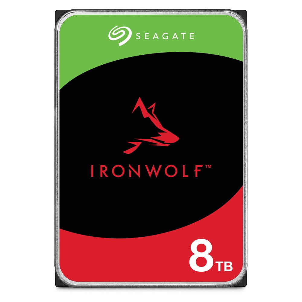Seagate Seagate IronWolf ST8000VN002 - hårddisk - 8 TB - SATA 6Gb/s